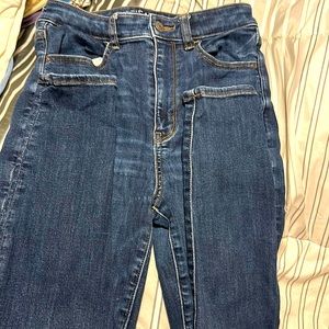 American eagle next level stretch highest rise jegging crop